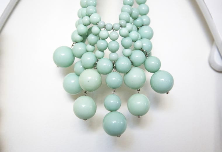 Image: Detail of statement necklace