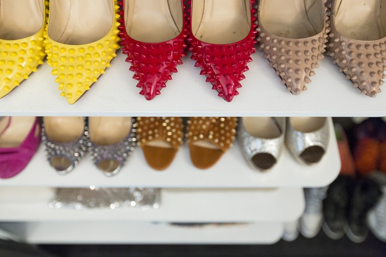 Image: Jill Martin's shoe collection