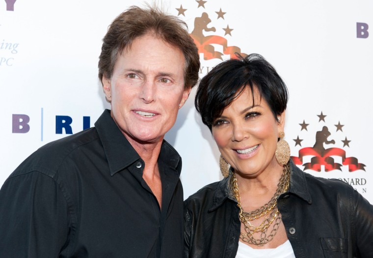 Image: Bruce and Kris Jenner