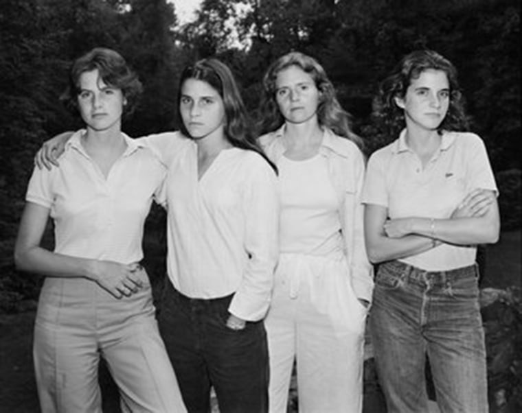 The 1975 photo that started the annual series of \"Brown sisters\" photos.