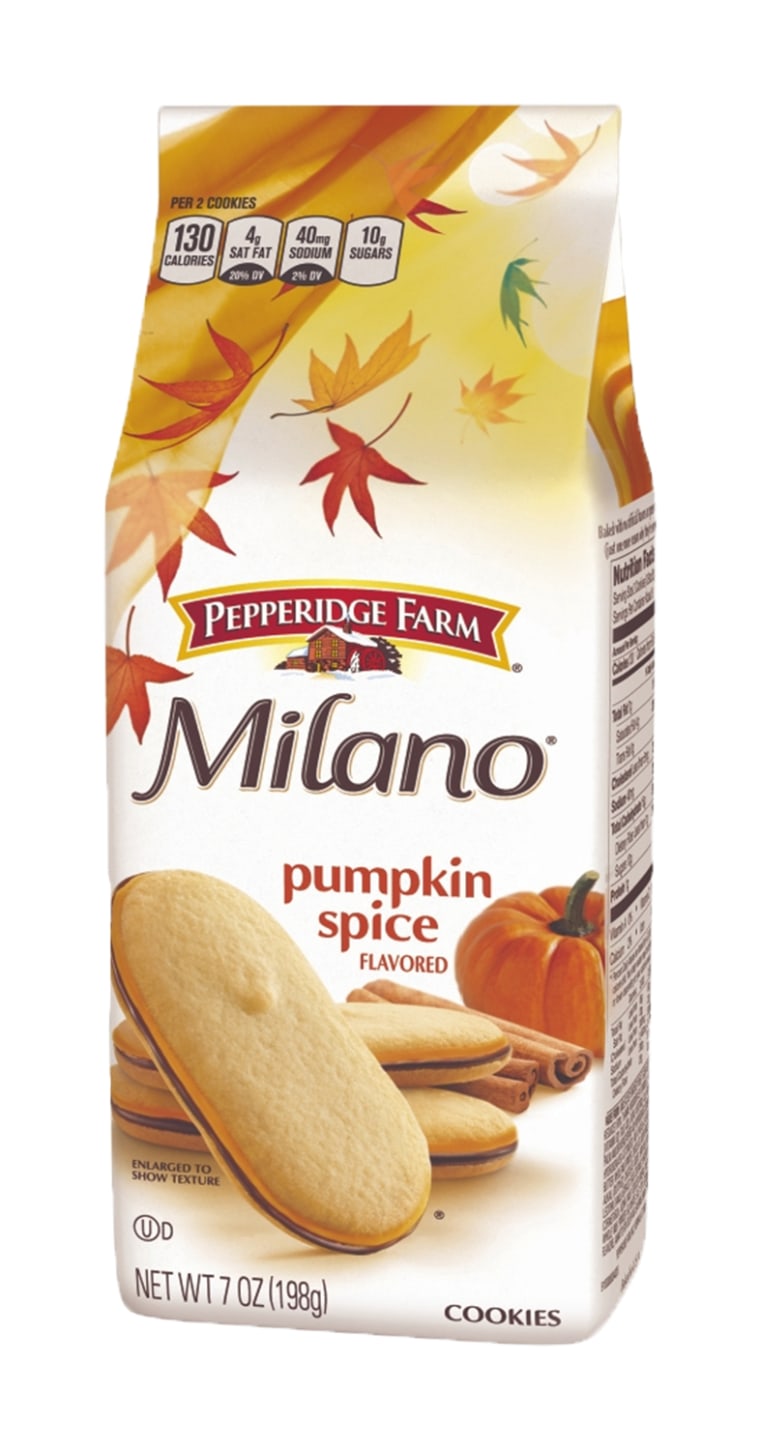 Pepperidge Farm Pumpkin Spice Milanos