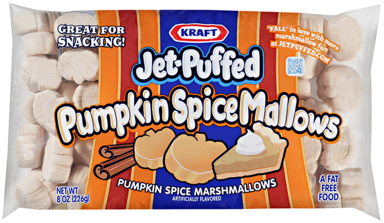Kraft Jet-Puffed Jumbo Pumpkin Spice Mallows