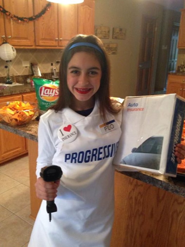 My daughter was Flo from Progressive last year!!