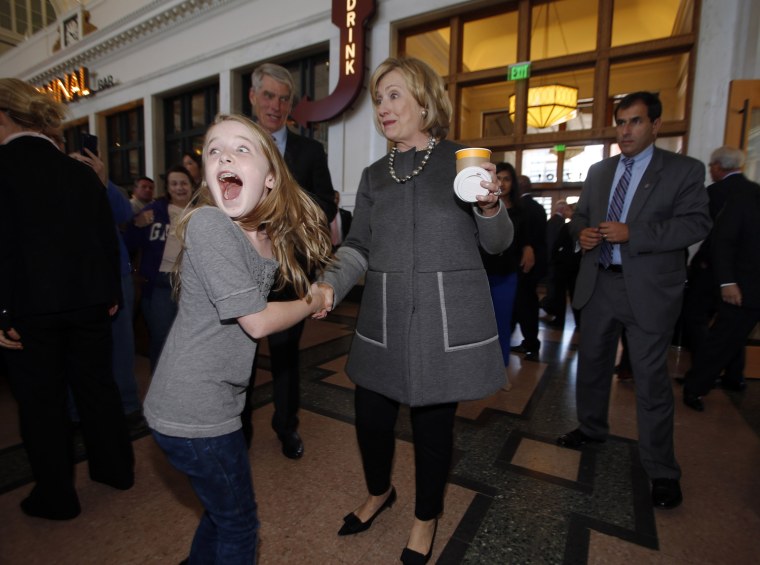 Image: Macy Friday, Hillary Clinton