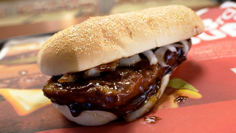 McDonald's McRib fans may have to hunt harder than usual for the popular sandwich this year.