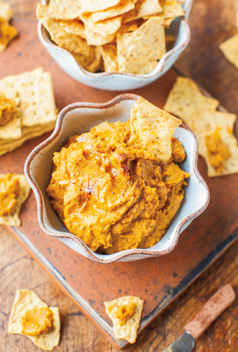 Pumpkin Chipotle Hummus from Cooking with Pumpkin
