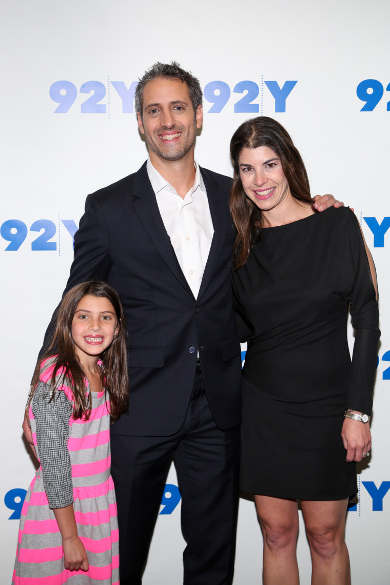Saviano and his family attended \"The Wonder Years\" talk at the 92nd Street Y in New York City.
