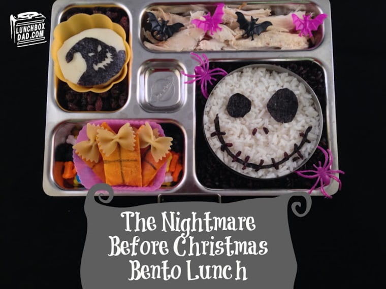 Halloween Themed Bento Lunch - Grace, Giggles and Naptime