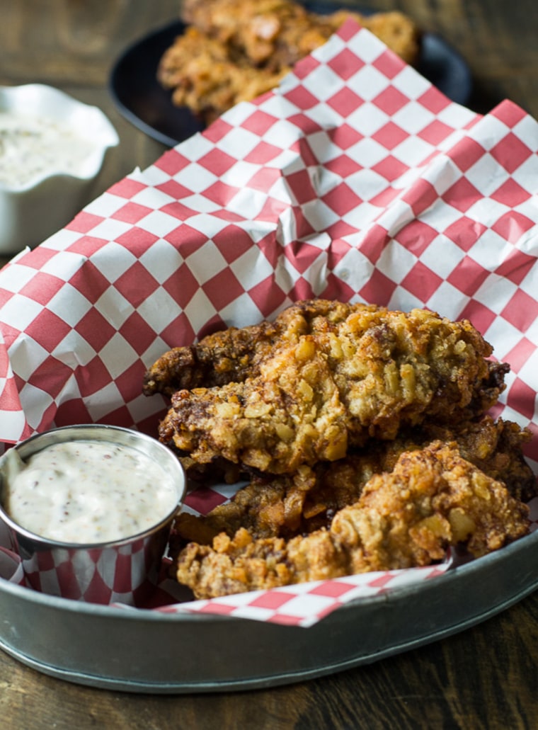 Chicken-fried steak fingers