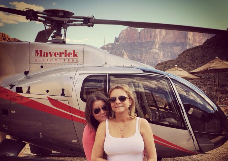 Image: Brittany Maynard with mom Debbie Zeigler at the Grand Canyon