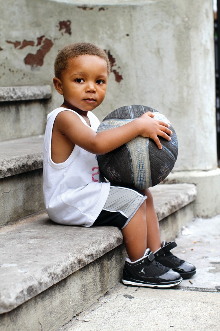 Little hoopster from Bed-Stuy
