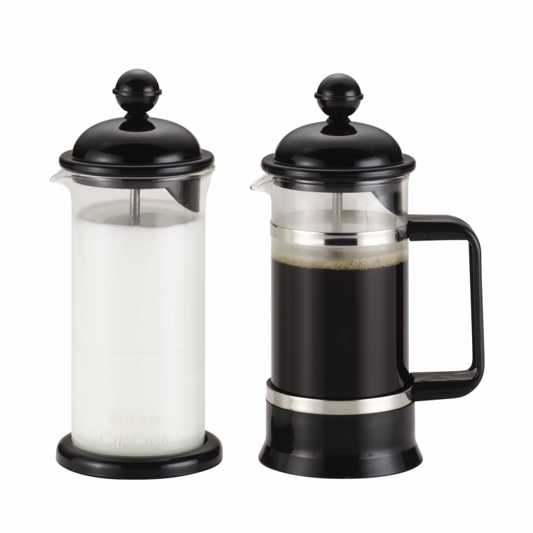 French press and frother set