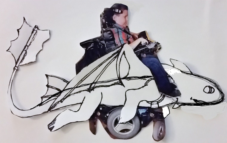 IMAGE: Wheelchair costume