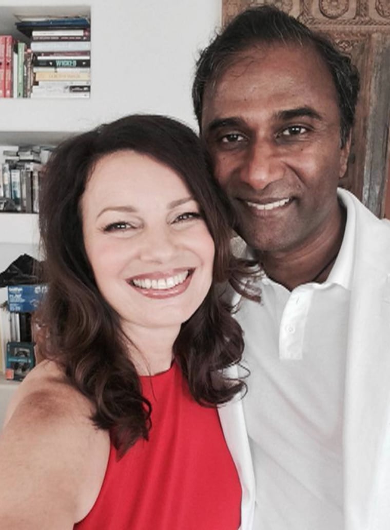 Image: Fran Drescher and husband Shiva Ayyadurai