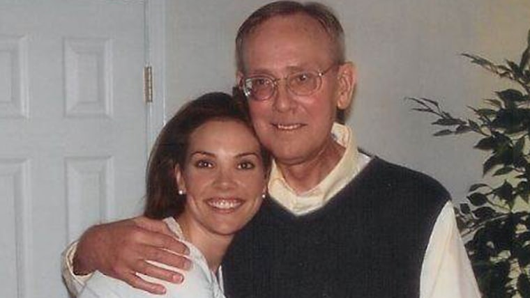 Image: Erica Hill and her father