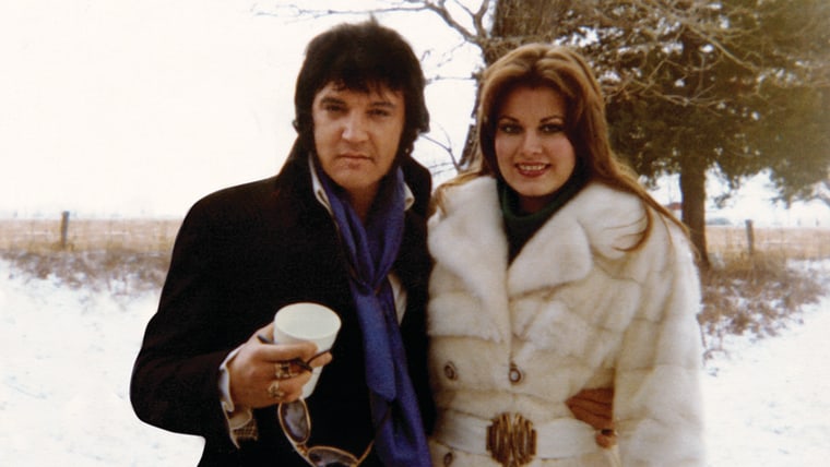 Elvis Presley and Ginger Alden