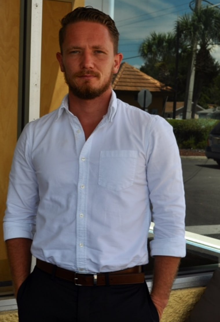 Nicholas Nix mimics the dapper look of his grandfather, complete with the comb in the pocket.