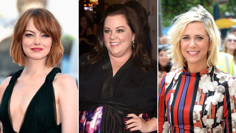 Image: Emma Stone, Melissa McCarthy and Kristen Wiig