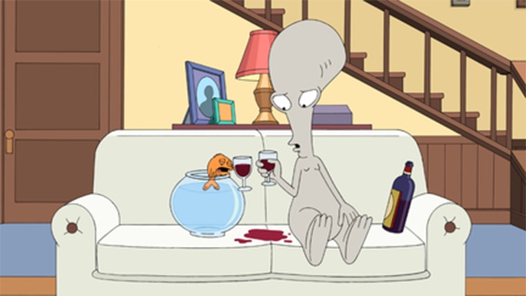 Klaus the Goldfish on \"American Dad!\"