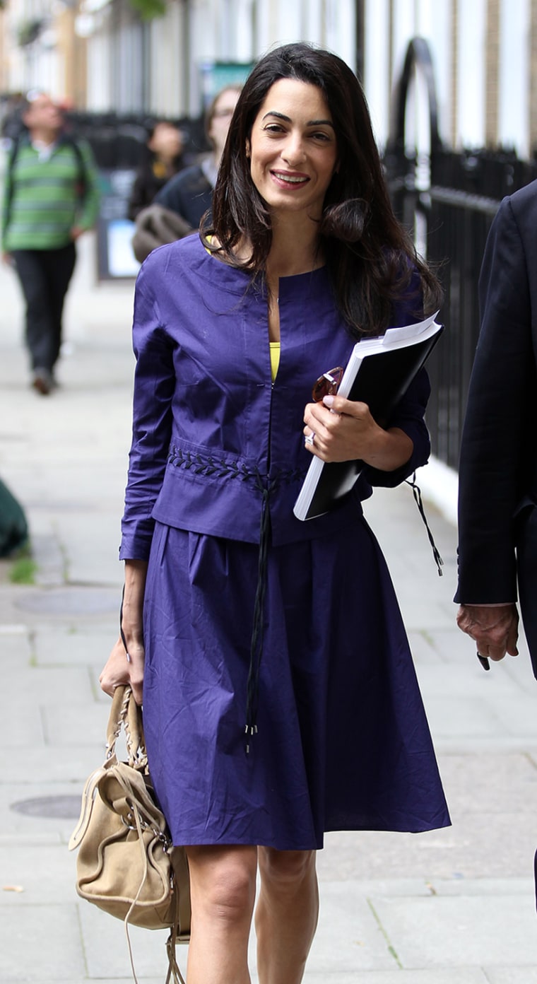 Image: Amal Alamuddin