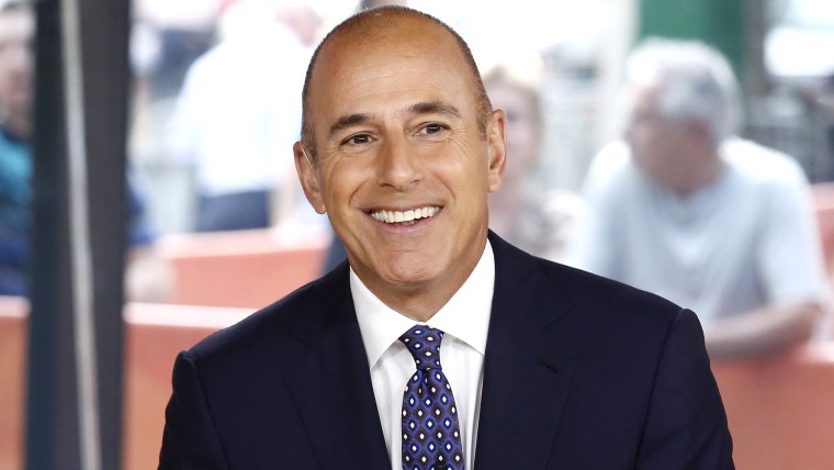 TODAY -- Pictured: Matt Lauer appears on NBC News' "Today" show -- (Photo by: Peter Kramer/NBC/NBC NewsWire)