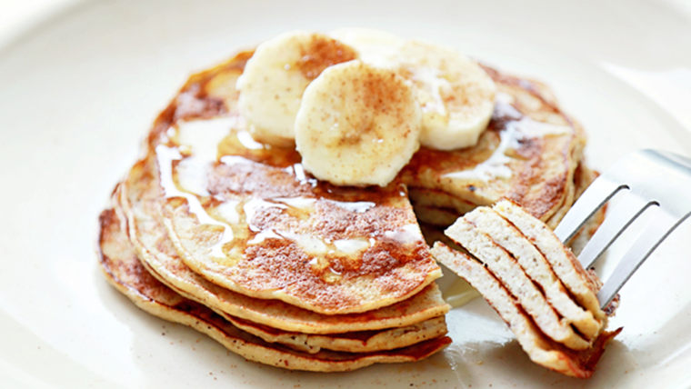 Three-ingredient pancakes