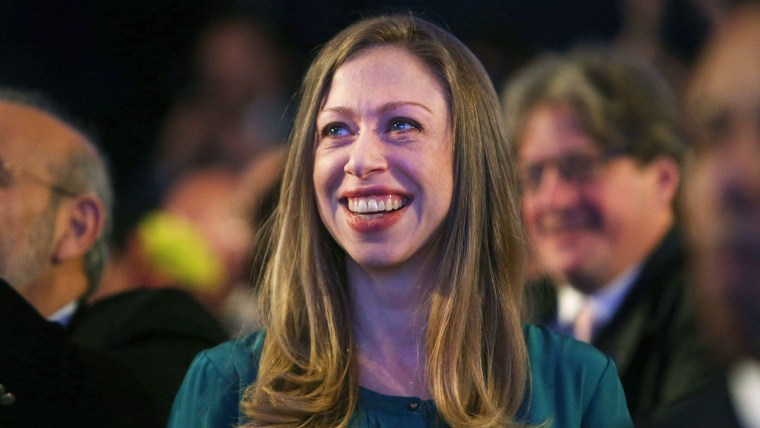 Chelsea Clinton has welcomed her first child to the world.