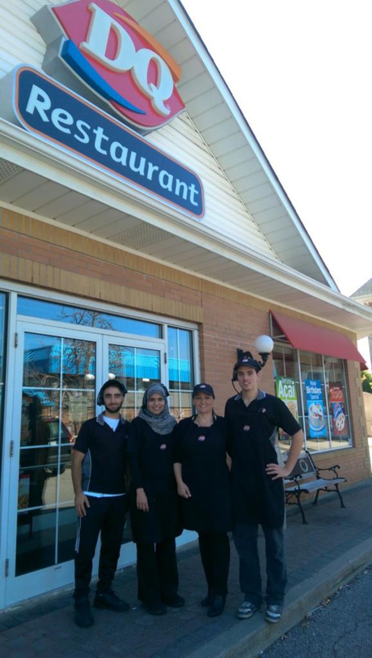 IMAGE: Dairy Queen employees