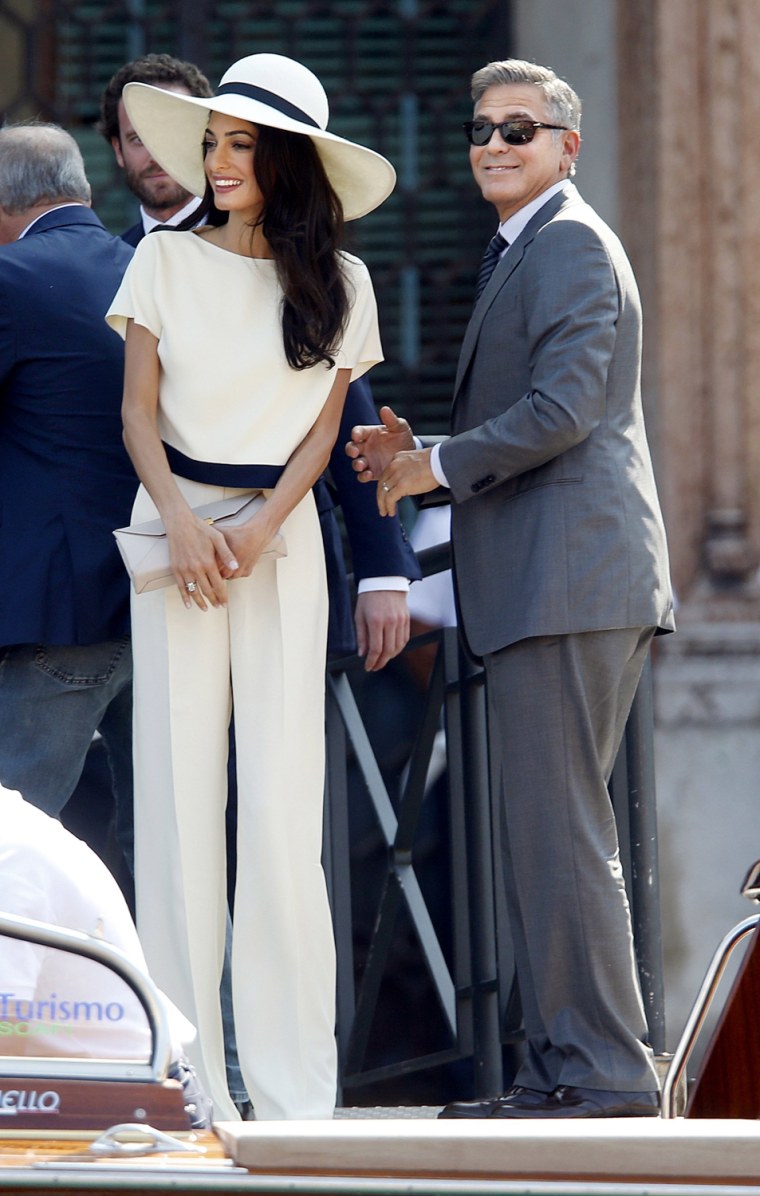 Image: George Clooney, Amal Alamuddin