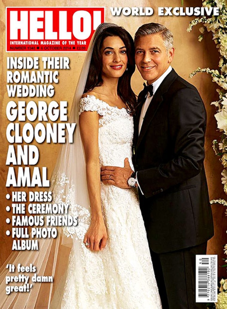 Image: George Clooney and Amal Alamuddin