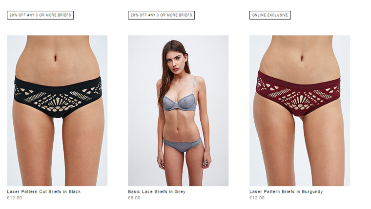 Urban Outfitters pressured to remove 'irresponsible' thigh-gap image