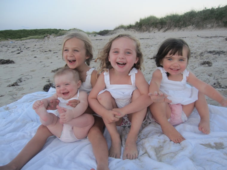 Canning's four girls.