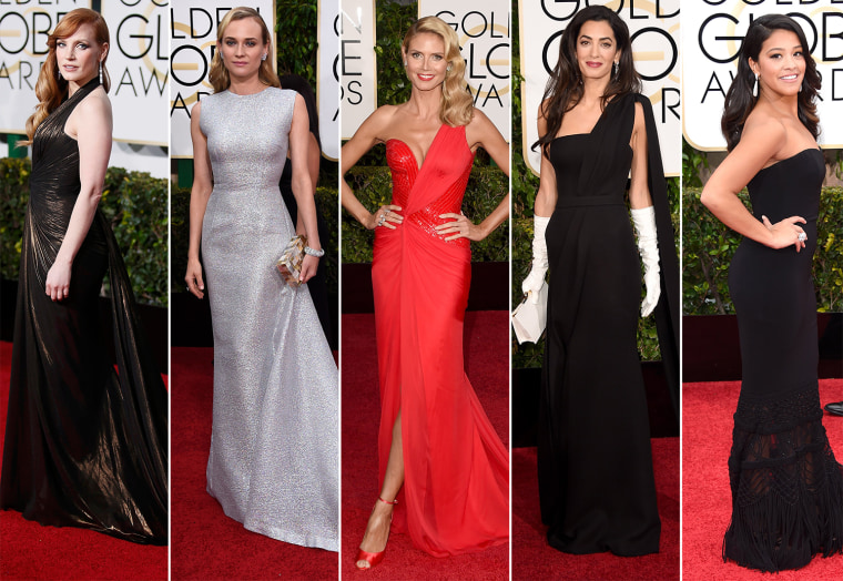 Golden Globes 2015: The red carpet's biggest trends of the night
