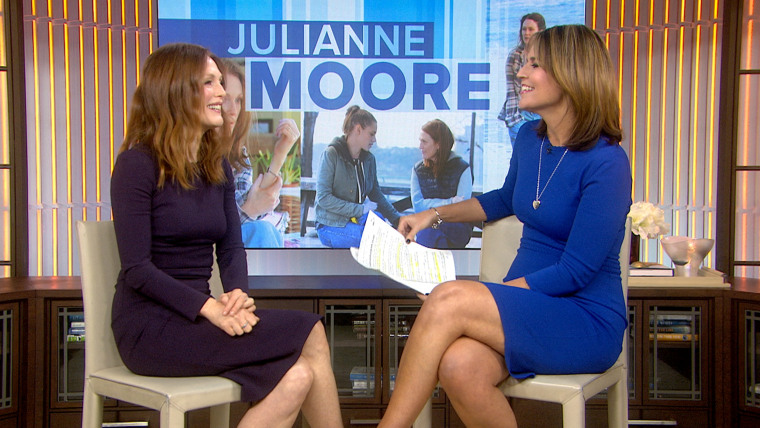 Image: Julianne Moore and Savannah Guthrie