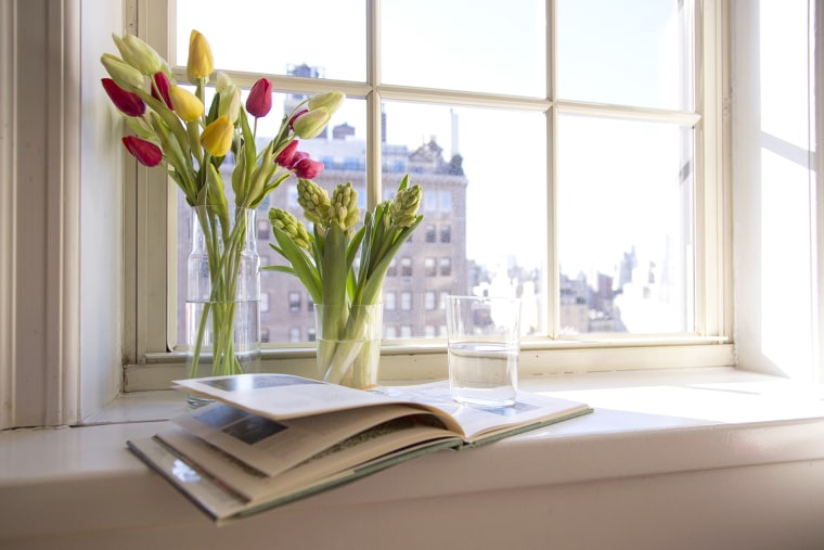 IMAGE: Barbara Corcoran gives TODAY.com a tour of her Upper East Side apartment for At Home With TODAY on January 8, 2015.