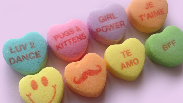 This years Sweethearts candy hearts by NECCO will feature some popular phrases.