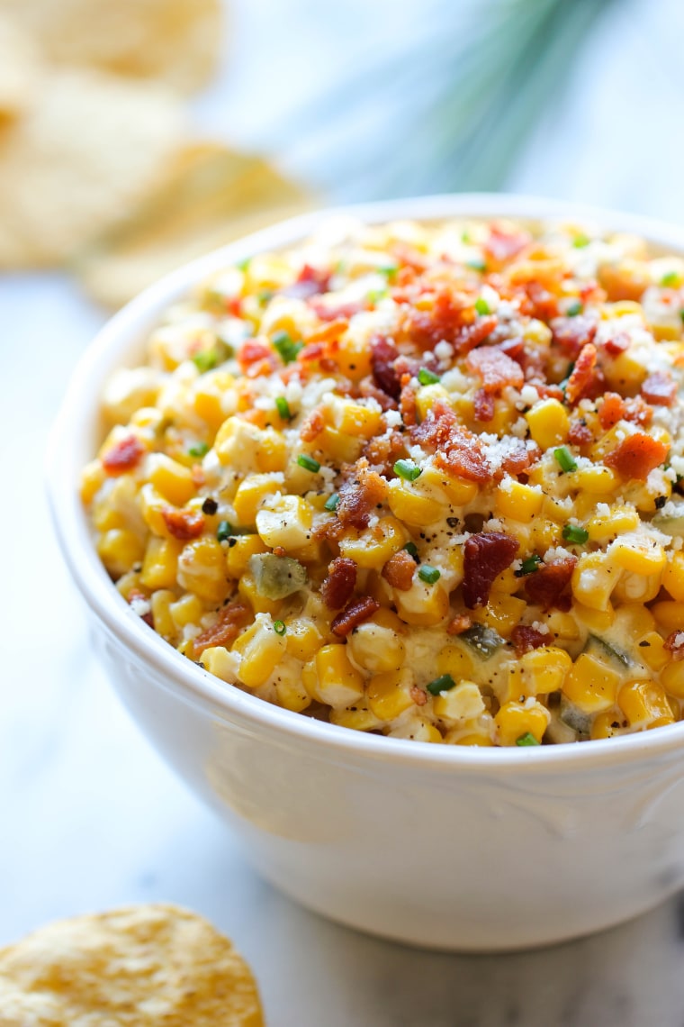 Slow-cooker corn jalepeño dip