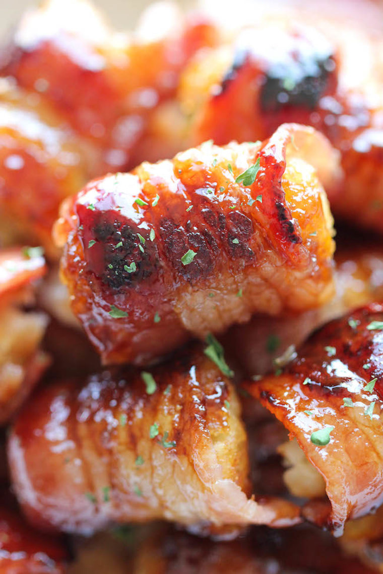 bacon wrapped tater tot bombs