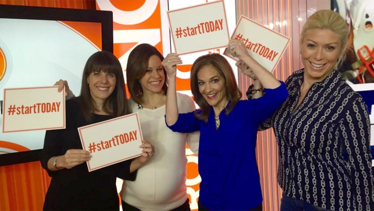 Jill Martin, Jean Chatzky, Jenna Wolfe, Joy Bauer are the experts for #StartTODAY