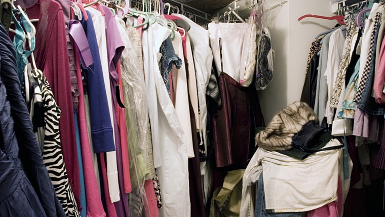 Here's how to organize this messy closet!