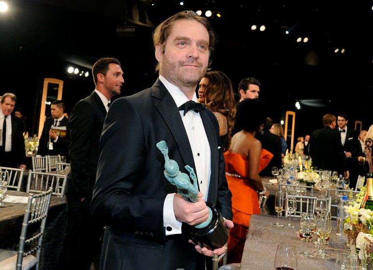Image: Zach Galifianakis at the 21st Annual Screen Actors Guild Awards on January 25, 2015.