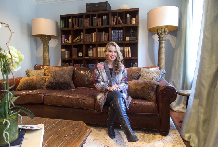 TODAY Show: Inside Tara Lipinski's West Village apartment for At Home With TODAY on January 13, 2015.