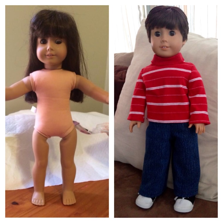 American Girl doll becomes...a boy!