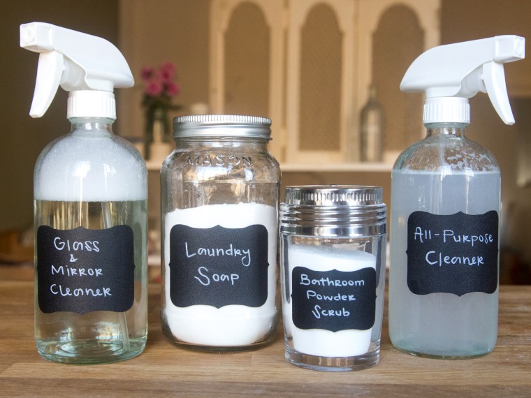 All-Natural DIY Bathroom Cleaner - The House & Homestead