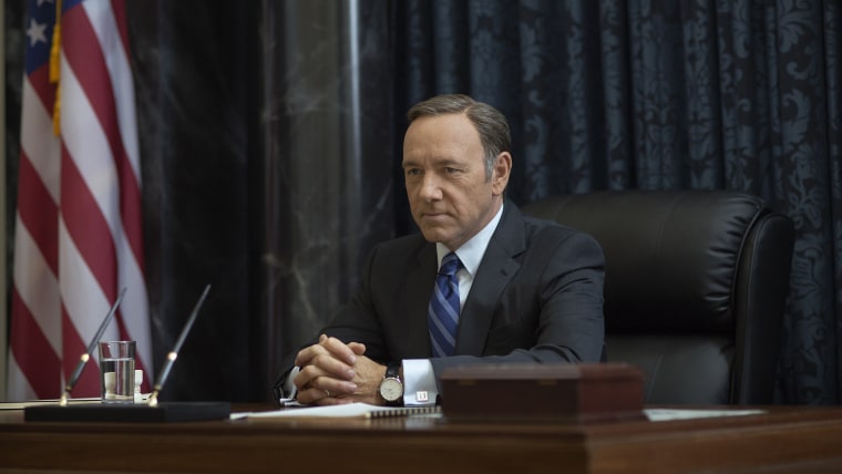 Kevin Spacey in season 2 of Netflix's \"House of Cards.\"