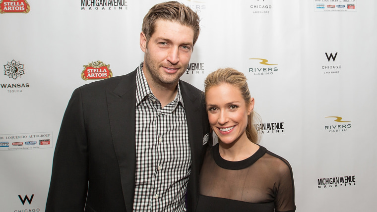 CHICAGO, IL - SEPTEMBER 09:  (L-R) Jay Cutler and Kristin Cavallari attend Michigan Avenue Magazine's Fall Fashion Issue Celebration With Kristin Cava...