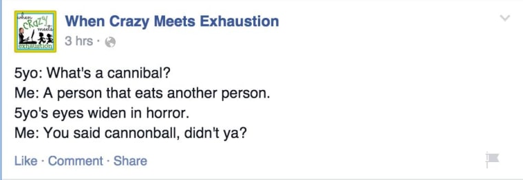 Facebook/ When Crazy Meets Exhaustion
