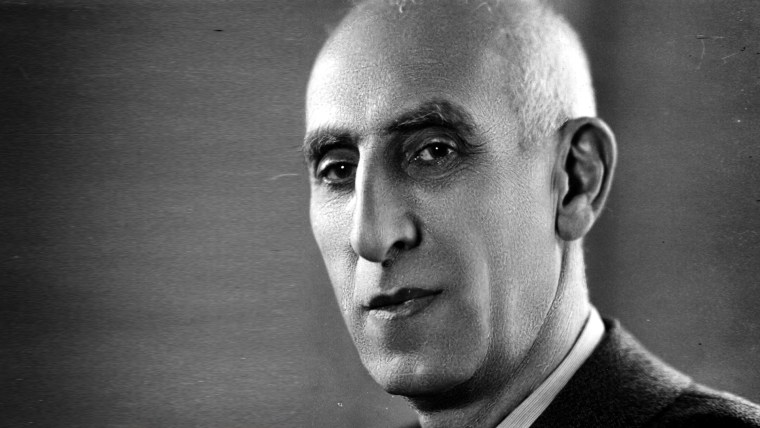 Mohammed Mossadegh, primer ministro de Irán en 1951.