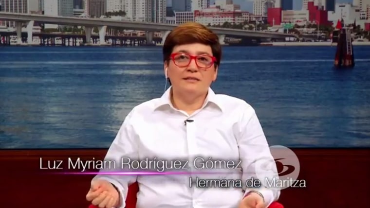 Hermana de Maritza Rodríguez