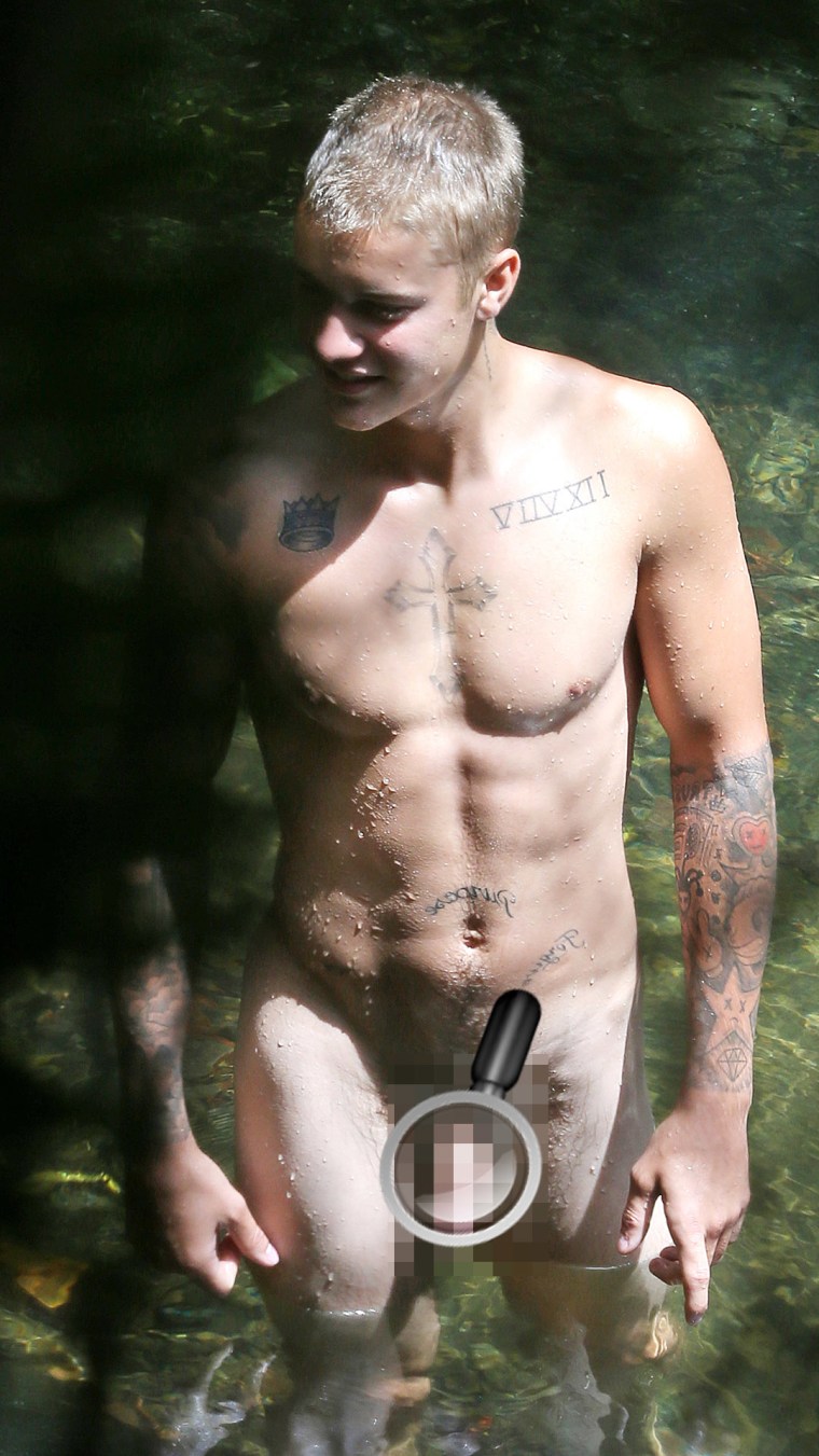 Justin Bieber fotos desnudo en Hawaii